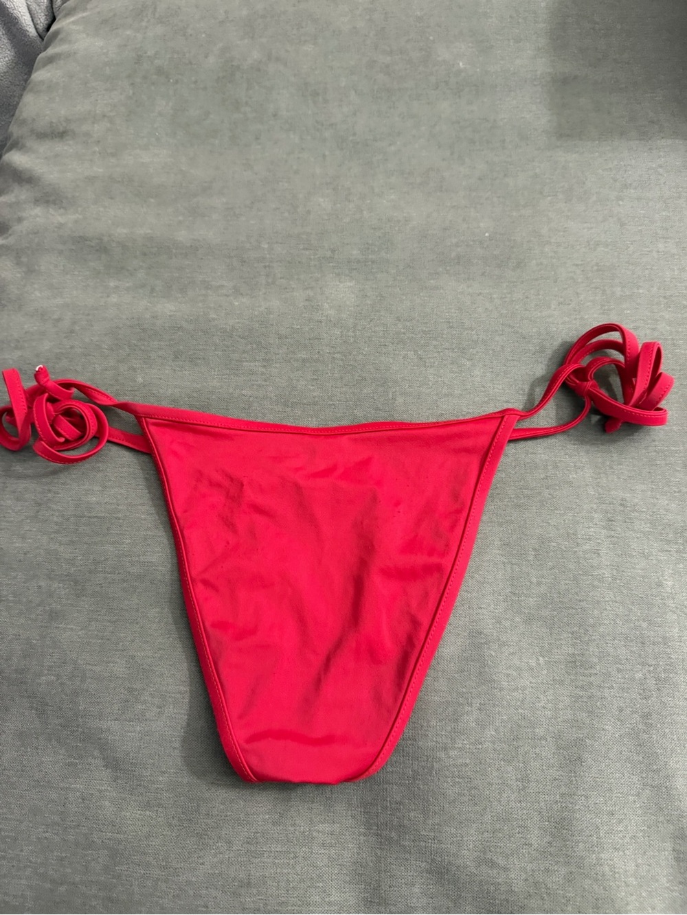 VENUS red Tie-Side Bikini Bottom